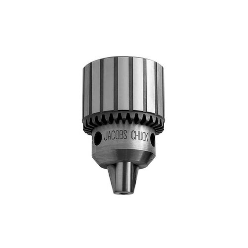 0-3/8" 3/8-24 Threaded Jacobs Plain Bearing Geared Key Chuck product photo Front View L