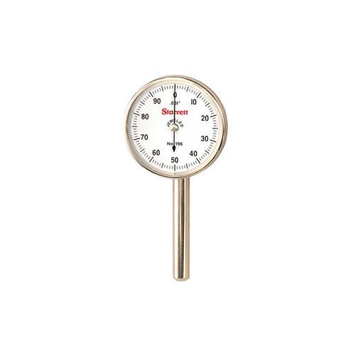 0.20" x 0.001" Dial Indicator with 3 Contact Points product photo Front View L