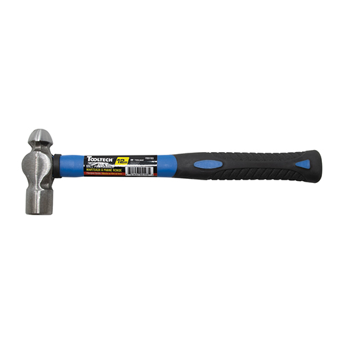 12oz Ball Pein Hammer with Fiberglass Handle product photo Front View L