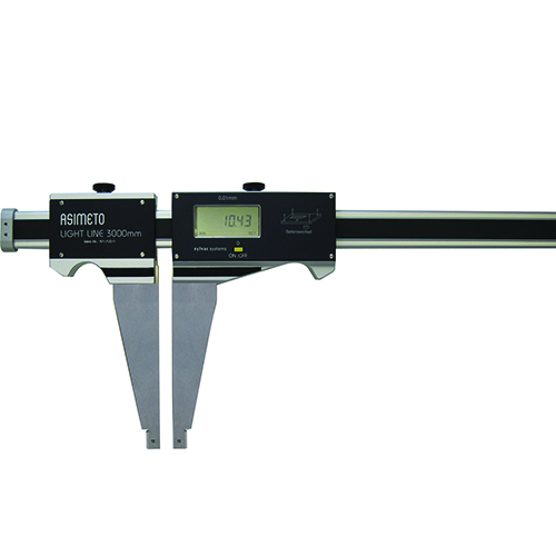 0-40"/0-1000mm x 0.0005"/0.01mm Heavy Duty Sylvac Digital Caliper Without Upper Jaws product photo Front View L