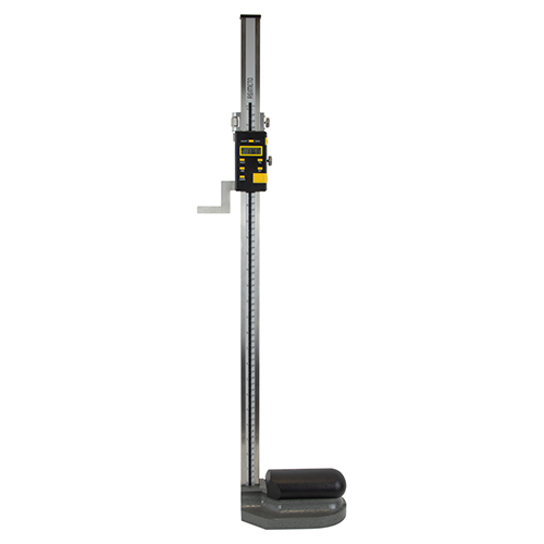 0-12" With Fine Adjustment Asimeto Single Beam Digital Height Gauge product photo Front View L