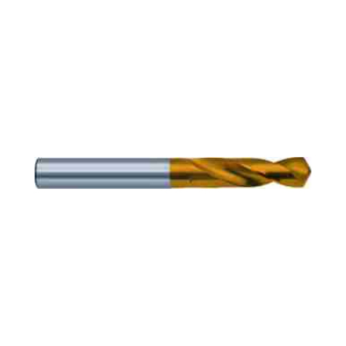 653 (4.76mm) 3/16" Type N HSS TiN Coated Stub Drill Bit product photo Front View L