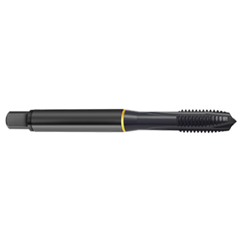 M6x1.00 3-Flute Spiral Point Steam Oxide Coated Powertap product photo Front View L