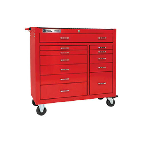 42" PRO+ 12 Drawer Roller Cabinet product photo Front View L