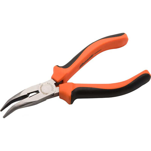 8" Bent Nose Plier With Comfort Grip product photo Front View L