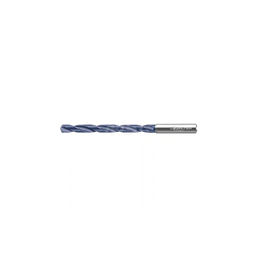 Jobber Length Drill Bit: 0.2500″ Dia, 140 &deg Point, Solid Carbide product photo Front View L