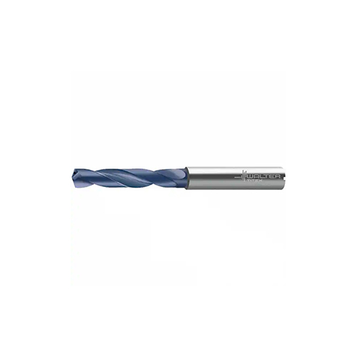 Screw Machine Length Drill Bit: 9.5 mm Dia, 140 ° Point, Solid Carbide product photo Front View L