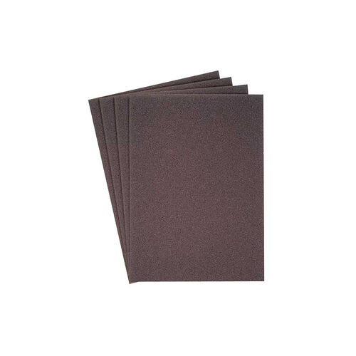 9" x 11" Abrasive Paper, 120 Grit Brown AlOx, KL361JF product photo Front View L