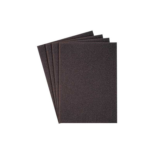 9" x 11" Abrasive Cloth, 240 Grit Brown AlOx KL385JF product photo Front View L