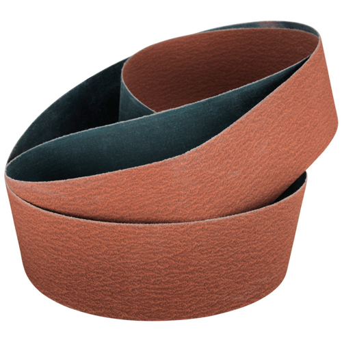 Premium Ceramic Sanding Belt 3-1/2"x15-1/2" CA80 For Steel/Stainless product photo Front View L