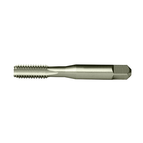1/4"-28 UNF 2B H3 Bright High Speed Steel Bottoming Chamfer Straight Flute Hand Tap product photo Front View L