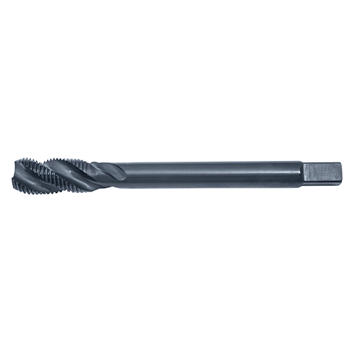 3/4"-10 UNC 2B Black Oxide Coated HSS-E Semi-Bottoming Spiral Flute Tap product photo Front View L
