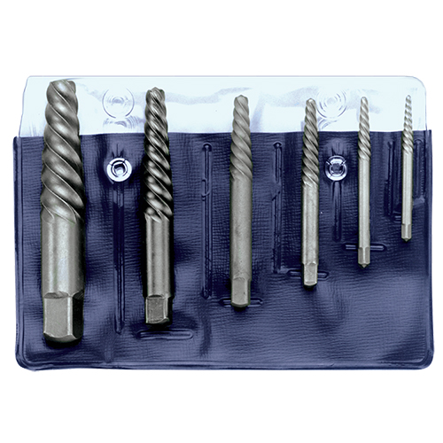 Ezy-Out Screw Extractor Set 192 Cleveland 6 pc., #1, #2, #3, #4, #5 & #6 product photo Front View L