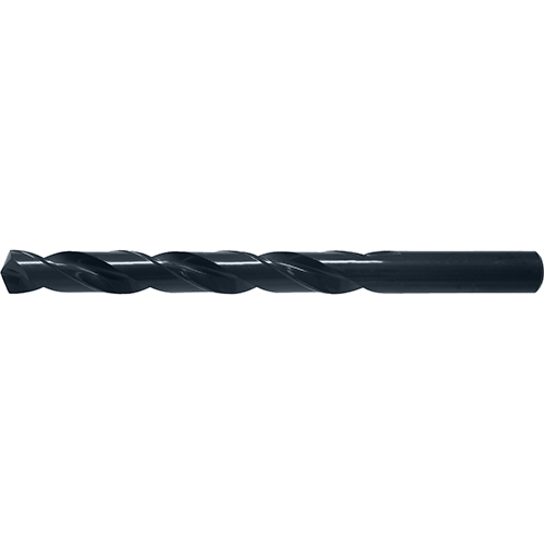 4.8mm 135 Degree Split Point Black Oxide Coated High Speed Steel Jobber Length Drill Bit product photo Front View L