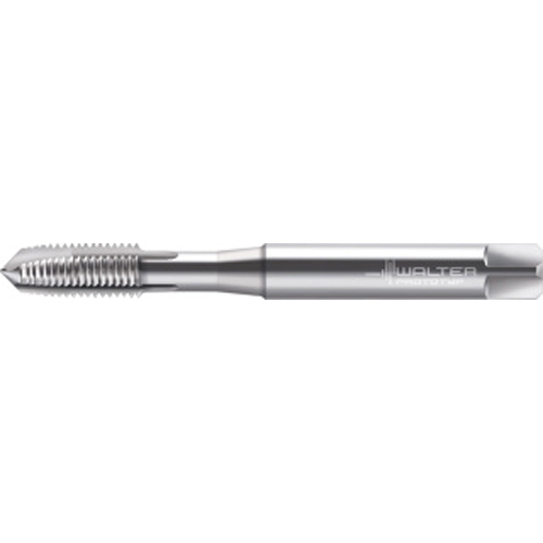 #8-32 3-Flute TiN Coated HSS-E Walter Prototyp Perform Spiral Point Tap product photo Front View L