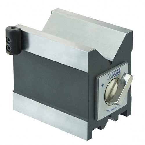 Heavy Duty V-Block Magnet - 600N 100x60x73mm product photo Front View L
