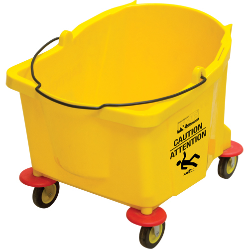 9.5 US Gal. (38 qt.) Mop Bucket, Yellow product photo Front View L