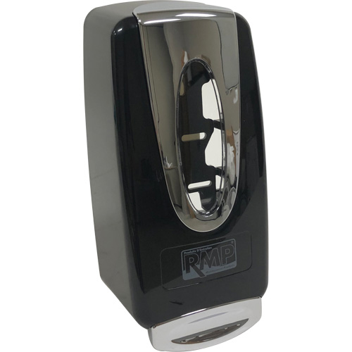 1000 ml Black Foam Soap Dispenser, Cartridge Refill Format product photo Front View L