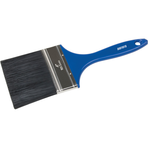 4" AP100 Series Paint Brush, Polyester, Plastic Handle product photo Front View L