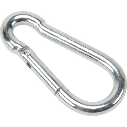 5/16" Zinc Plated Snap Hook, 500 Lbs. Capacity product photo Front View L