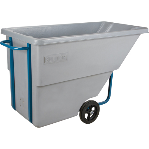 Tilt Truck, Polyethylene, 0.625 cu. yd., 850 lbs. Load Capacity product photo Front View L