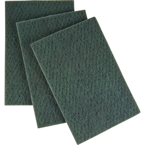 6" x 9" Medium Grit Scouring Hand Pad product photo Front View L