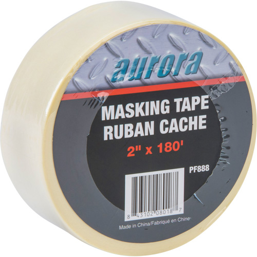 48 mm (2") x 55 m (180') General Purpose Masking Tape, Beige product photo Front View L