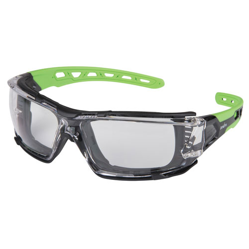 Z2500 Series Safety Glasses with Foam Gasket, Clear Lens, Anti-Fog Coating, ANSI Z87+/CSA Z94.3 product photo Front View L