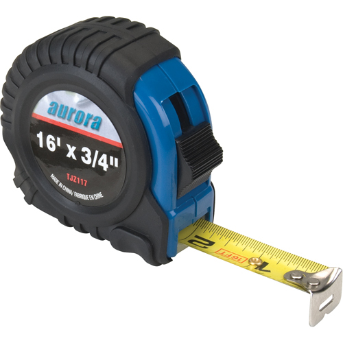 3/4" x 16' Measuring Tape, in/ft. Graduations product photo Front View L