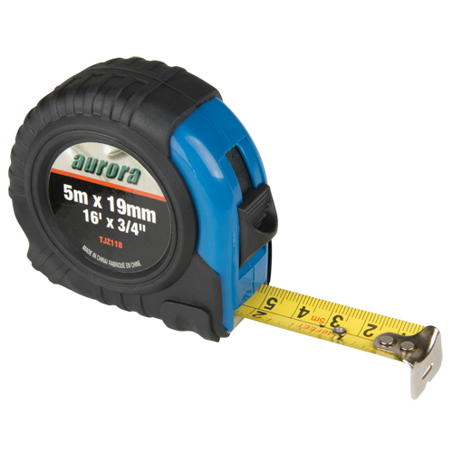 3/4" x 16' Measuring Tape, in/cm Graduations product photo Front View L