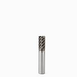 6mm Diameter x 6mm Shank 5-Flute Short Length MEGA Coated Carbide End Mill product photo