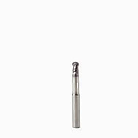 3.00mm Diameter 3.00mm Shank 2-Flute Short Length MEGA-T Carbide Ball End Mill product photo