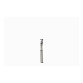 8.00mm Diameter x 8.00mm Shank 2-Flute Short Length MEGA-T Coated Carbide Ball Nose End Mill product photo