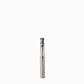 12.00mm Diameter x 12.00mm Shank 2-Flute Short Length MEGA-T Coated Carbide Ball Nose End Mill product photo