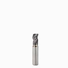 16mm Diameter x 16mm Shank 2mm Corner Radius 3-Flute Short Length MEGA-T Coated Carbide Corner Radius End Mill product photo