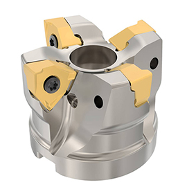 R220.96-02.00-08-4A 2" Diameter 3/4" Arbor Hole 4-Flute Indexable Square Face Mill product photo