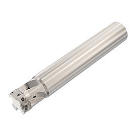 R217.69-3232.0-12-4AN 32mm Diameter 4-Flute Coolant Through Indexable Square Shoulder End Mill product photo
