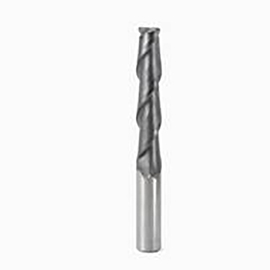 12mm Diameter x 12mm Shank 2-Flute Long Length MEGA-64 Coated Carbide End Mill product photo