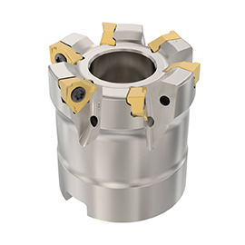 R220.96-01.50-04-6A 1.5000" Diameter Coolant Through Indexable Square Shoulder Face Mill product photo