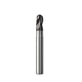 6.00mm Diameter x 6.00mm Shank 4-Flute Stub Length NXT Coated Carbide Ball Nose End Mill product photo