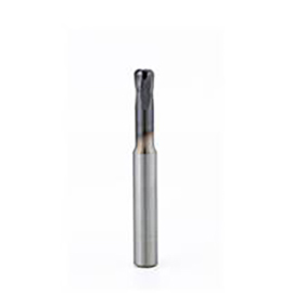 0.3125" Diameter x 0.3750" Shank 4-Flute Short Length AlTiN Coated Carbide High Feed End Mill product photo