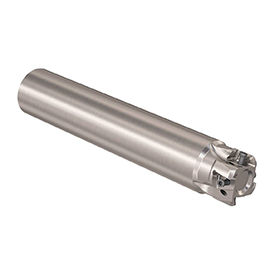 R217.94-01.50-0-12-4A 1.5000" Diameter 4-Flute Coolant Through Indexable Square Shoulder End Mill product photo