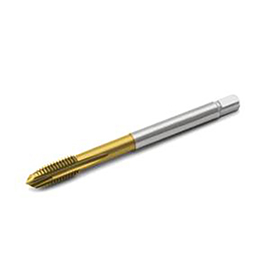 M12x1.75 6H TiN Coated HSS-PM Spiral Point Plug Tap product photo