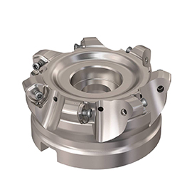 R220.21-04.00-R230-7A 3.4331" Diameter 7-Flute Indexable High Feed Face Mill product photo