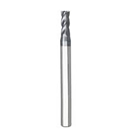 0.1563" Diameter x 0.1875" Shank 4-Flute Stub AlTiN Coated Carbide Square End Mill product photo