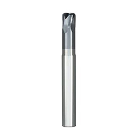 12mm Diameter x 12mm Shank 5-Flute Short Length AlTiN Coated Carbide High Feed End Mill product photo