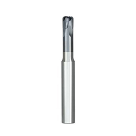 3mm Diameter x 6mm Shank 4-Flute Long Length AlTiN Coated Carbide High Feed End Mill product photo