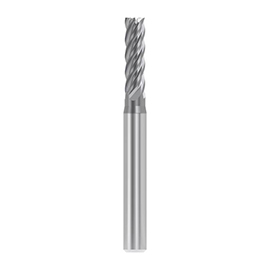 0.2188" Diameter x 0.2500" Shank 5-Flute Standard AlCrN Coated Carbide Square End Mill product photo