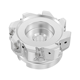 R220.64-04.00-ZO16-8A 4.0000" Diameter Coolant Through Indexable Square Shoulder Face Mill product photo