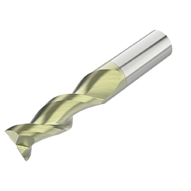 0.5000" Diameter x 0.5000" Shank 2-Flute Standard ANF Coated Carbide Square End Mill product photo